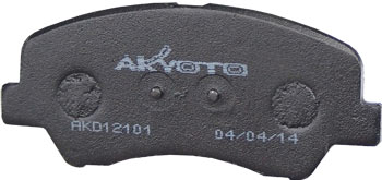 Тормозные колодки Akyoto AKD-12101 на Хендай Солярис
