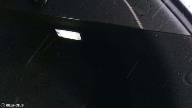 Плафон освещения багажника на Хёндай i30