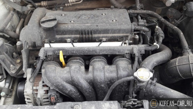 Двигатель Хёндай Солярис 1,4 литра