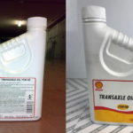 Фото упаковки с маслом SHELL TRANSAXLE OIL трансмиссионного типа для коробки передач в Лада Калине