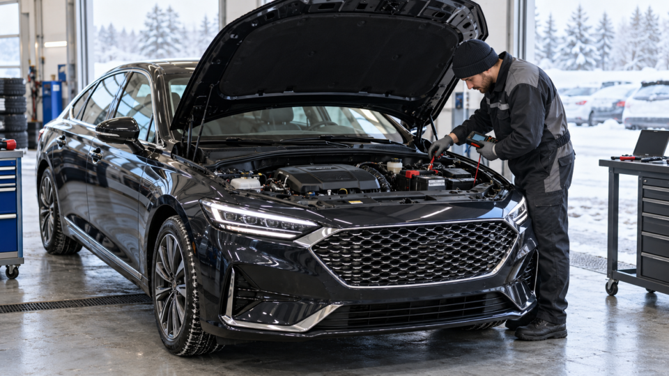 Предзимняя диагностика аккумулятора и электросистемы Genesis