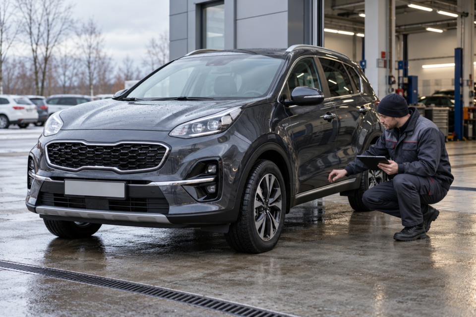 Комплексная диагностика полного привода Kia Sportage перед покупкой